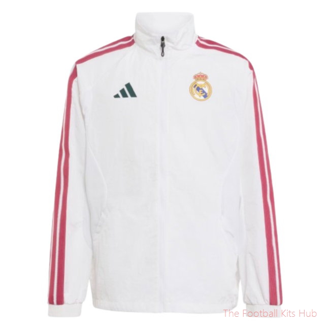 Premium Performance Real Madrid 2026-2027 Anthem Jacket (Kids)
