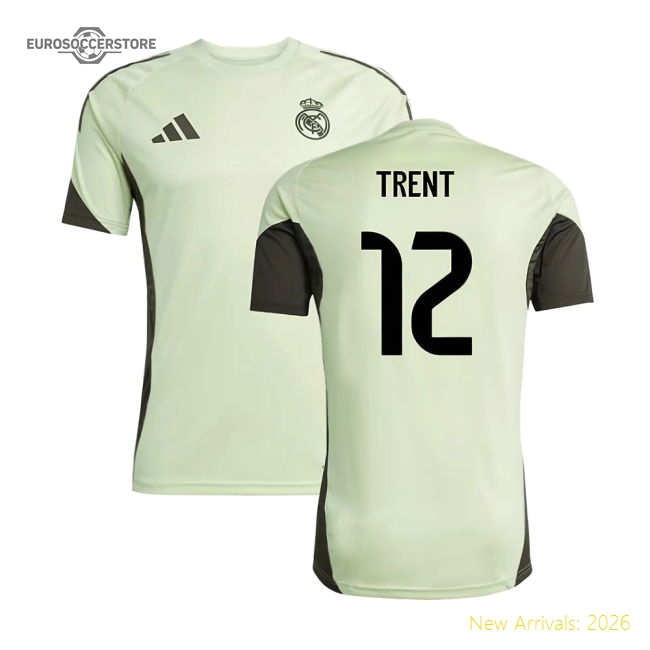 Performance 2025-2026 Real Madrid Training Jersey (Almost Lime) (Trent