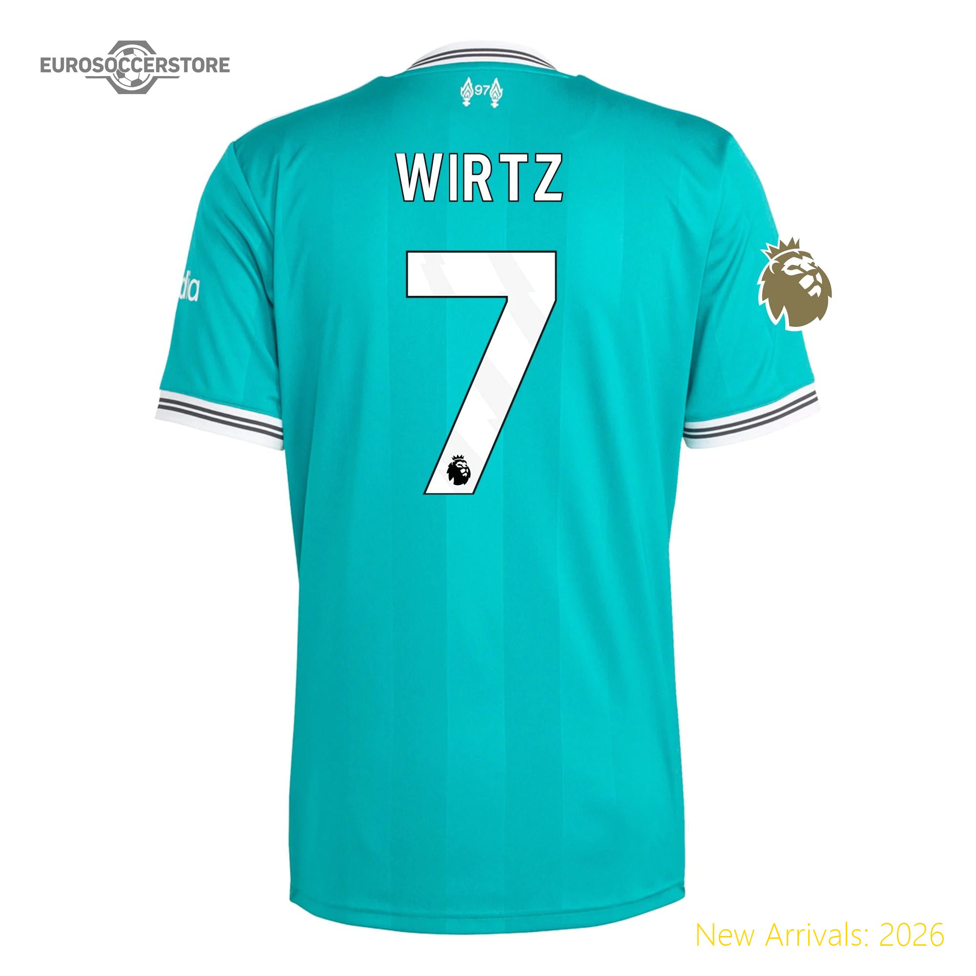 Club Approved Men Premium-quality Liv Soccer Star Third Jersey 2023