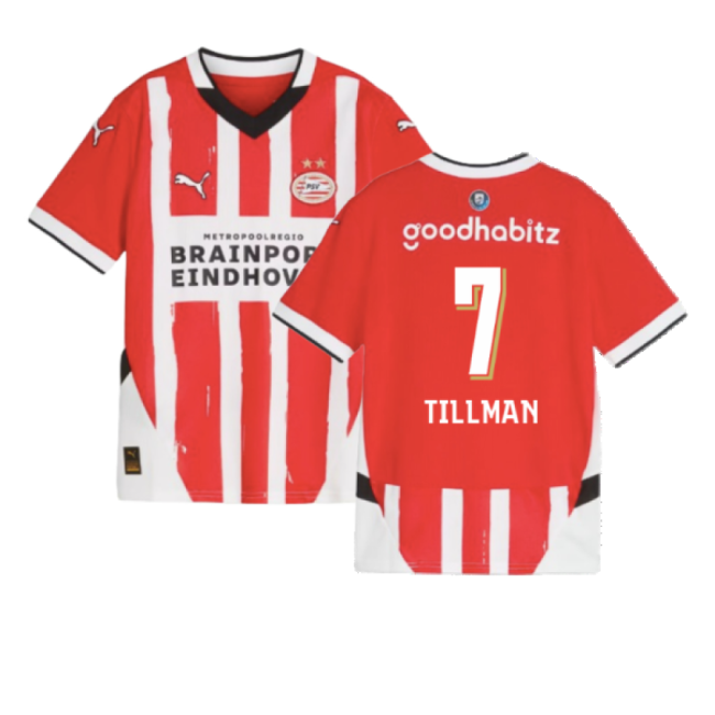 2024-2025 Psv Eindhoven Official Home Home - Modern Fan Edition -