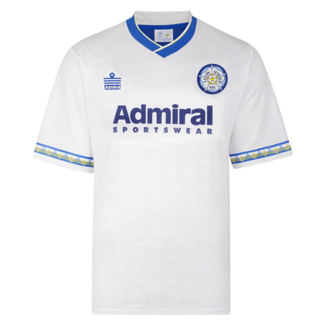 Leeds Admiral Retro Football Shirt Viduka #9 Official Licensed Tru...