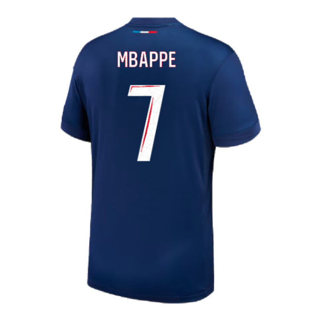Intense Psg Mbappe #7 Professional Grade Latest Edition Shirt Risin...
