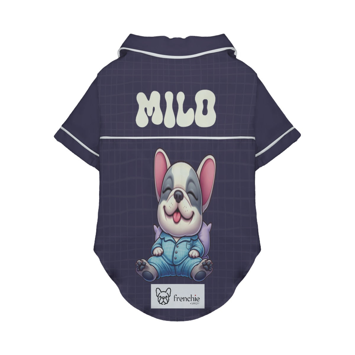French Bulldog Personalized French Bulldog Pajamas With Your Frenchie's