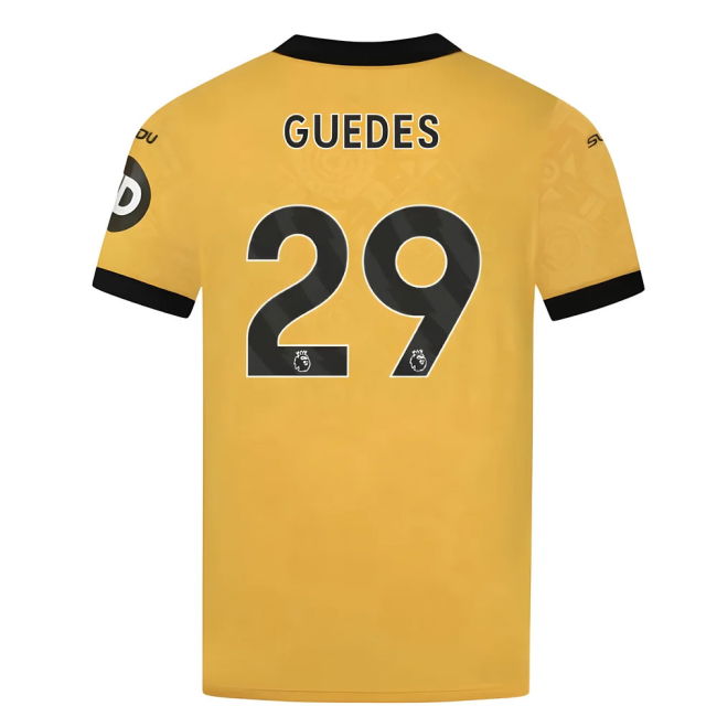 Limited Stock EPL Shirt 2025-2026 WOL Home Pro-Level Guedes 29 Ad#919