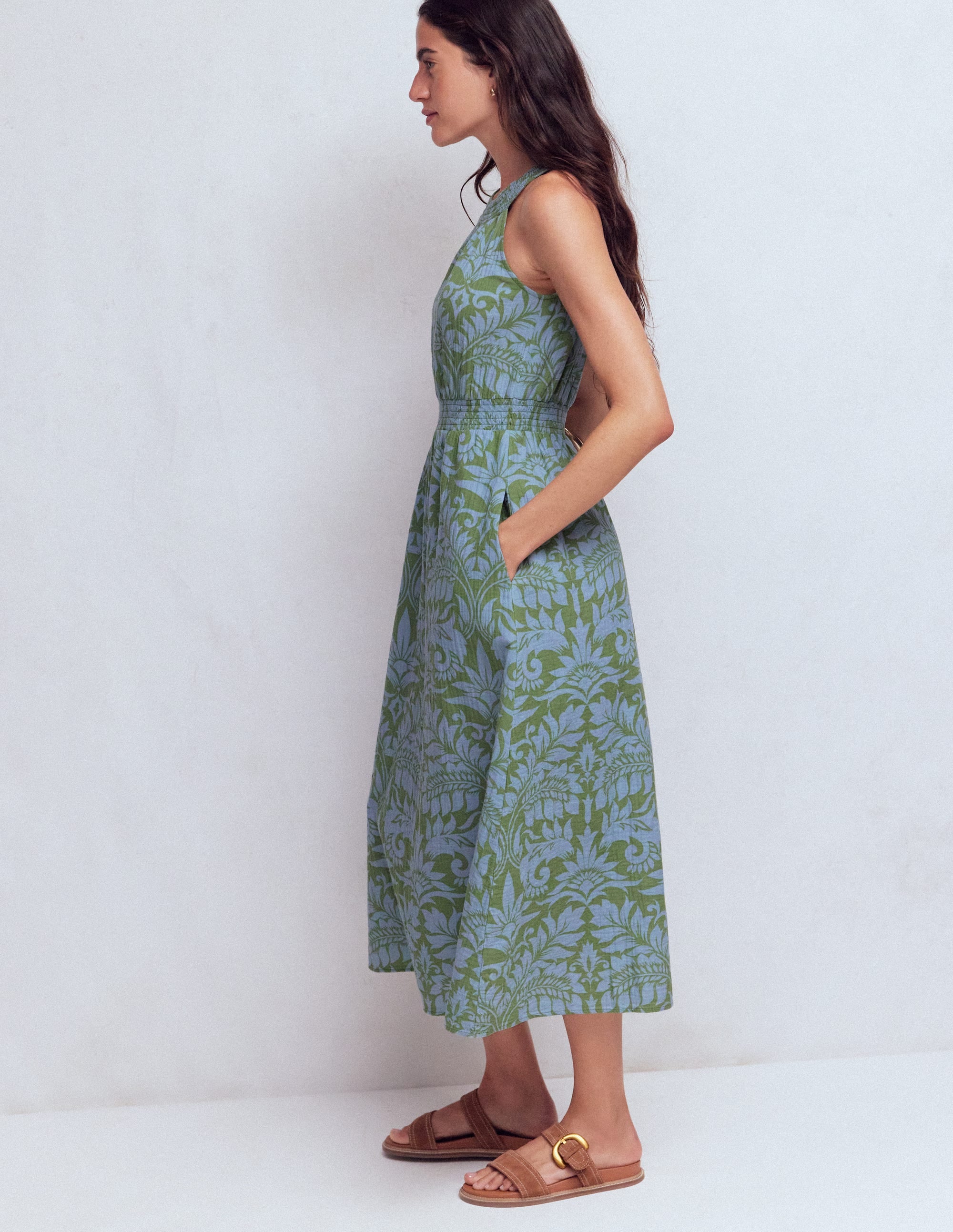 Daphne Double Cloth Dress