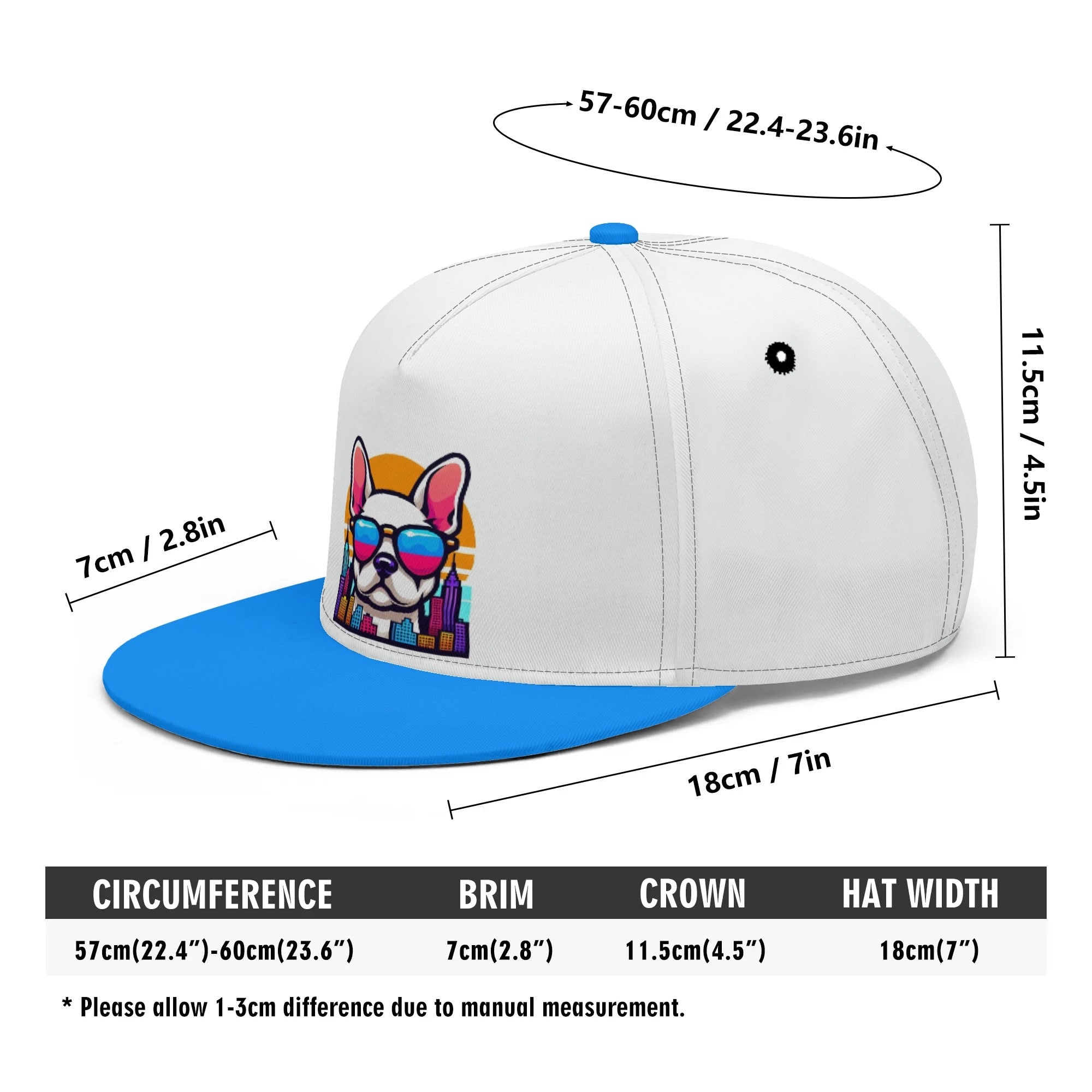 Premium Zeus - Bulldog Cap For Frenchie Lovers Dog Supplies