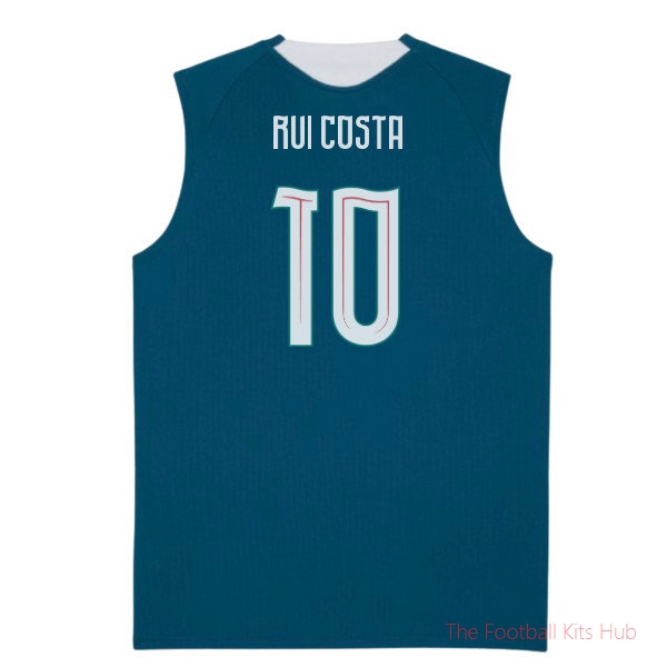 2026-2027 Portugal Sleeveless Training Jersey (Ocean Tropic) (Rui Costa 10)