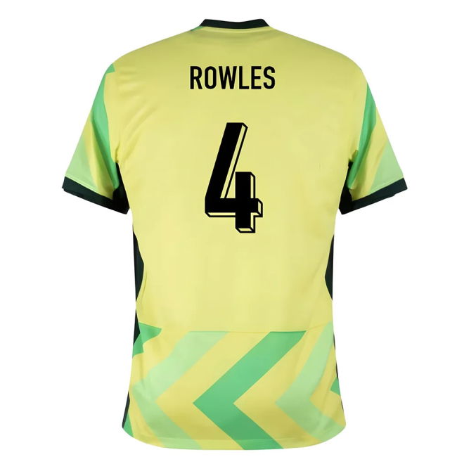 Player 2025-2026 Australia Home Shirt (Rowles 4) Cup Match