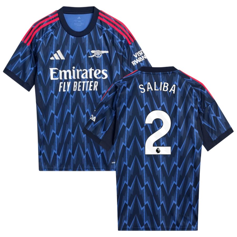 Arsenal Away Jersey 2025 2026 Saliba