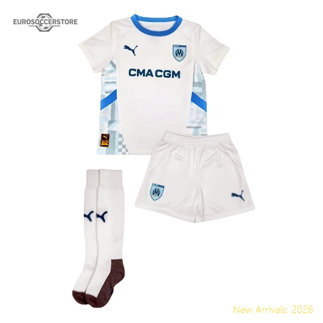 Marseille Home Mini Kit 2024-2025 Fan Style Jersey