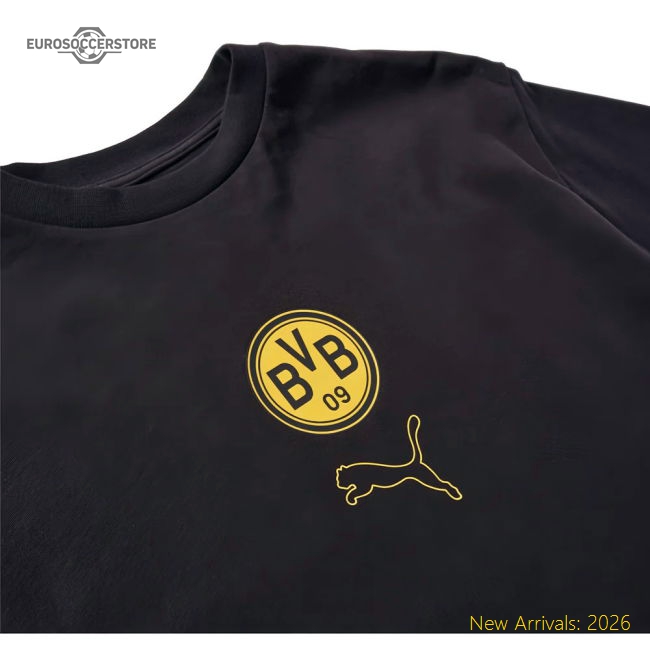 2025-2026 Dortmund Borussia Ftblstatement Cellerator Tee - Cl (Black)