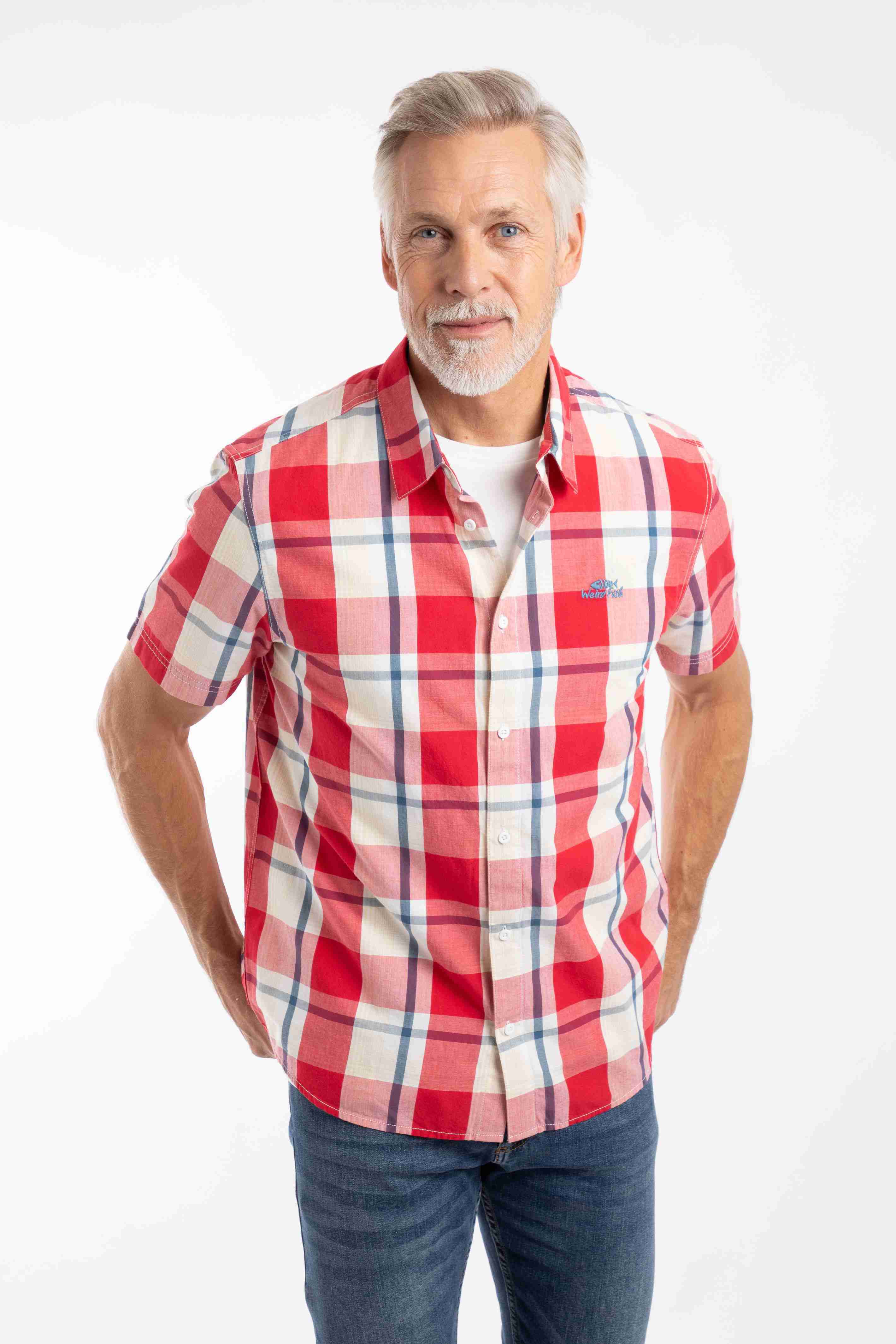 Judd Short Sleeve Check Shirt Nantucket