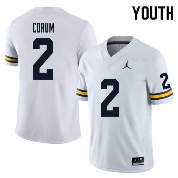Youth(kids) Ncaa Team #2 White Youth Pro Jersey - Affordable