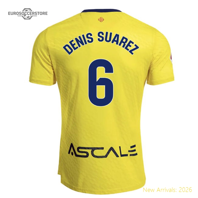 Elite Football Club Home Denis Suarez Jersey Moisture-wicking