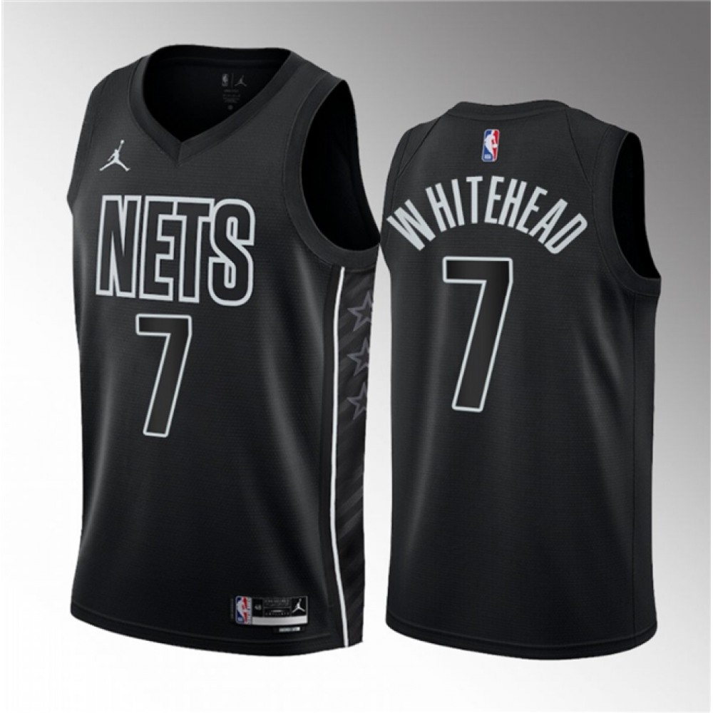 Limited Edition 7 Brooklyn Nets Jersey Black - - Fan Favorite