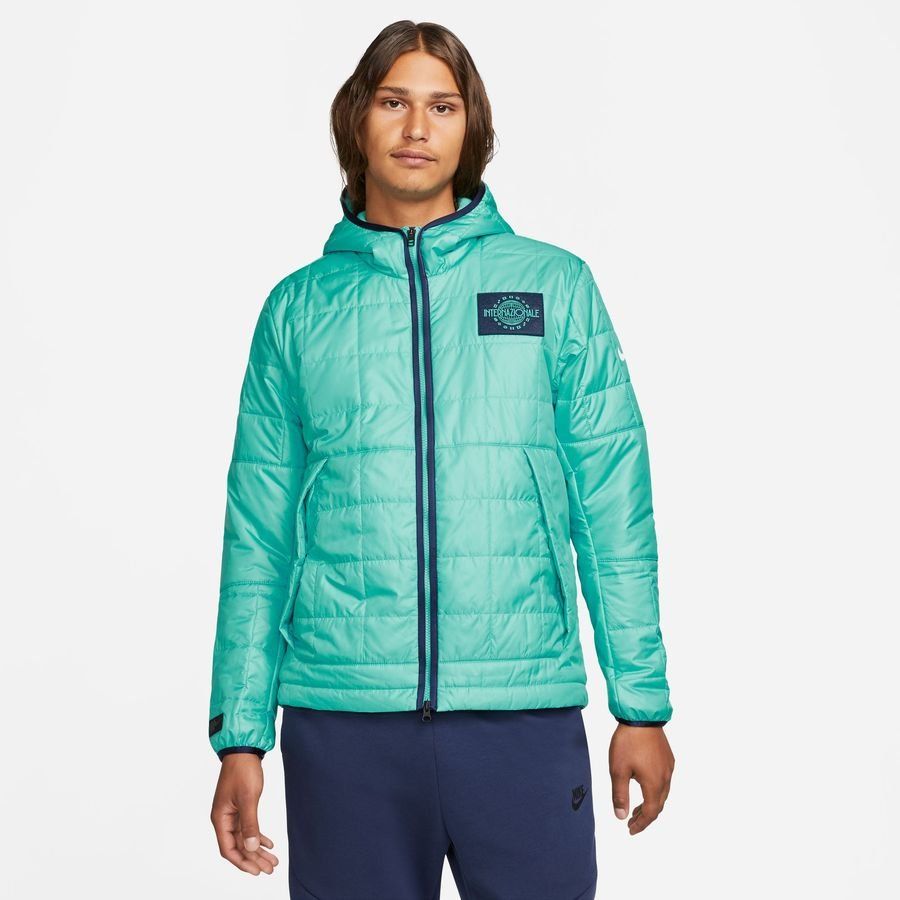 Inter Winter Travel Jacket Nsw Synthetic Fill Fleece Washed Teal/pure