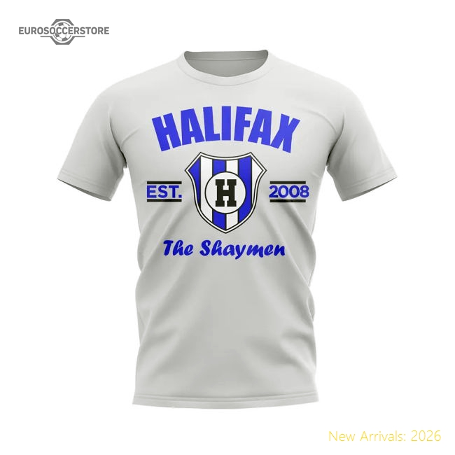 Premium Halifax Established Football T-shirt (white) - Premium