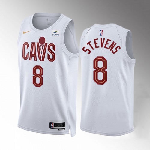 Nike White Cleveland Cavaliers #8 Jersey - On Sale NBA Fan Apparel