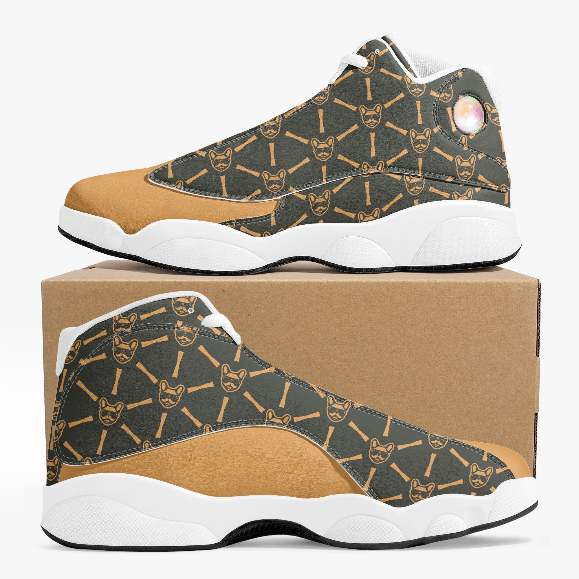 Fashion-Forward Comfortable Pickles - Basketball Sneakers as a Gift