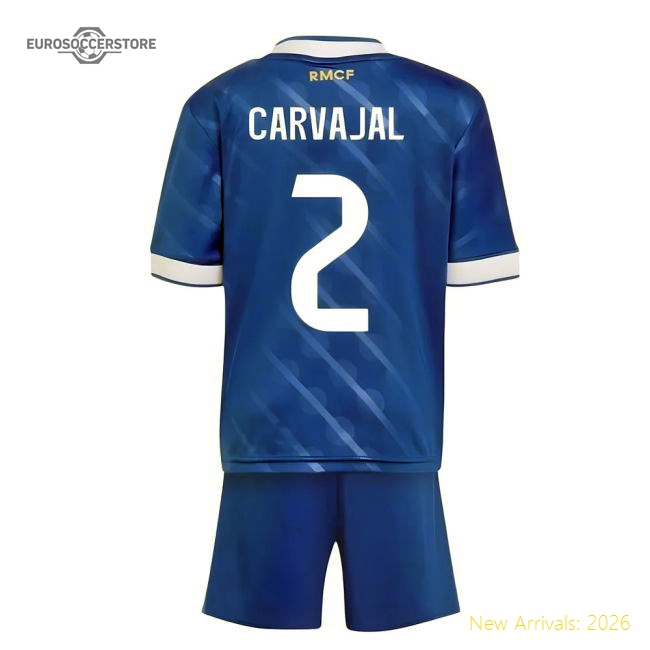 Real Madrid Spanish Football Carvajal Third Top-tier Jersey Dri-fit