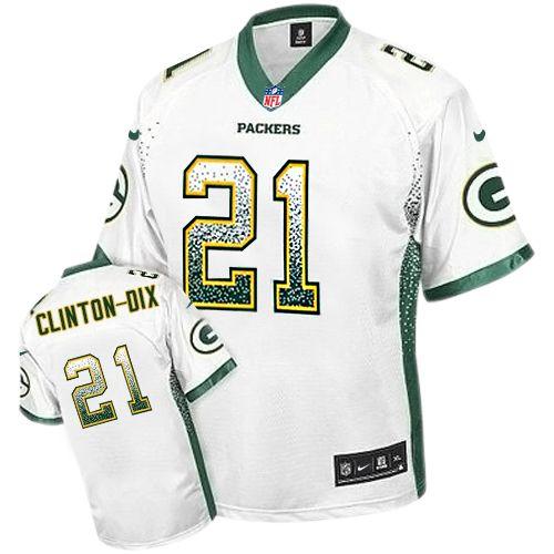 NFL GB Packers #21 Ha Ha Elite Green Jersey - Fan Favorite - Gameda...