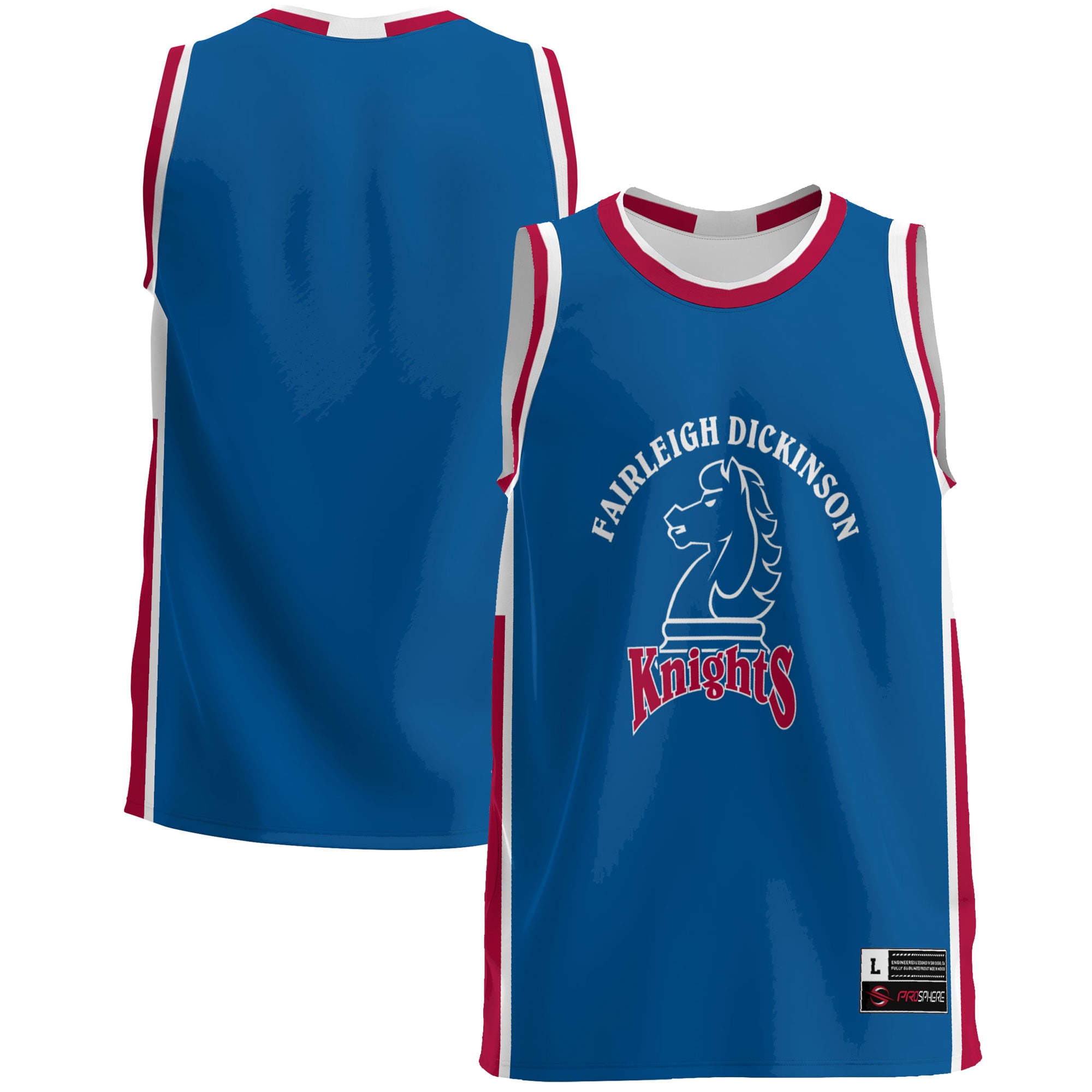 [NJP] Youth Fairleigh Dickinson Knights GameDay Greats Lightweight Basketball Jersey - Blue