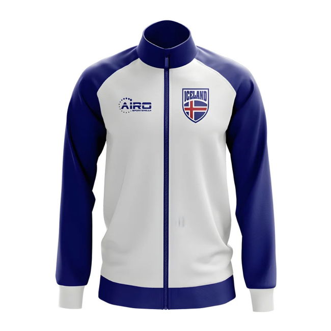 Iceland Concept Football Track Jacket (White) Holland Netherlands