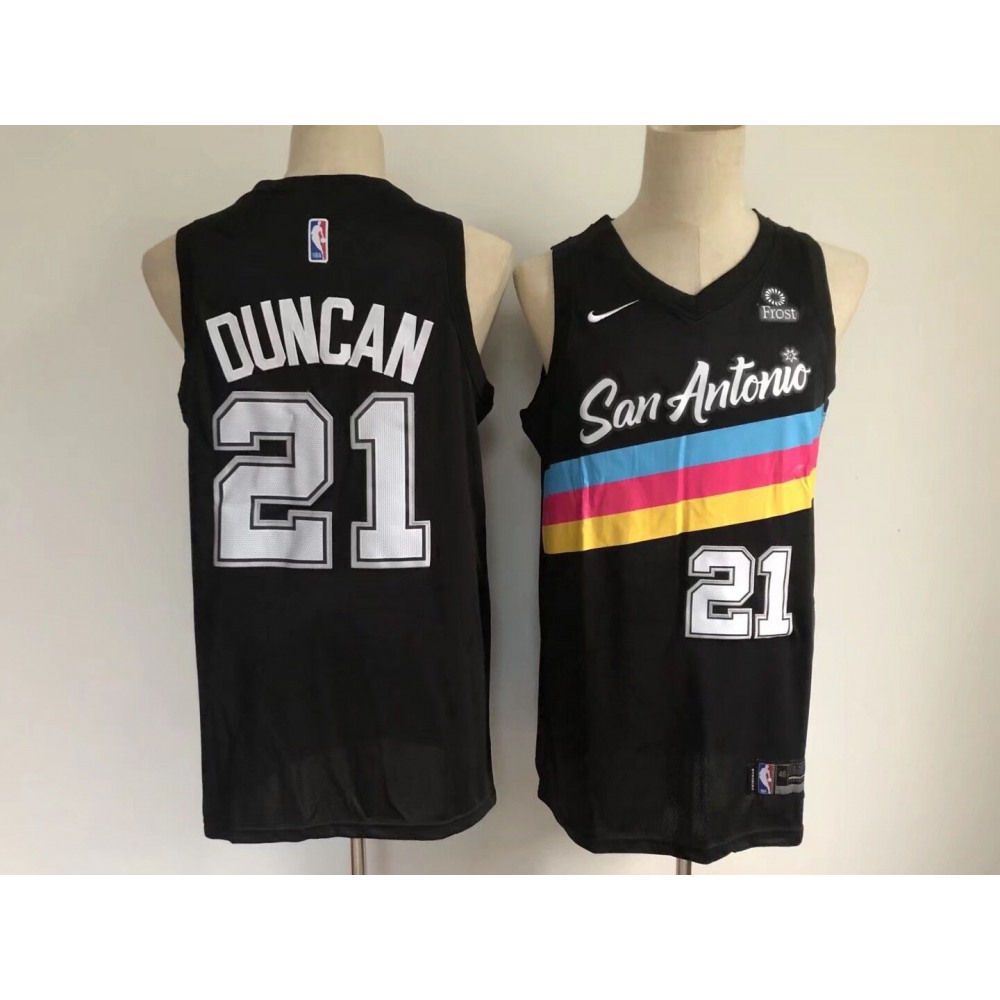 Top-Grade Men's San Antonio Spurs #21 Tim Black Basketball Jersey