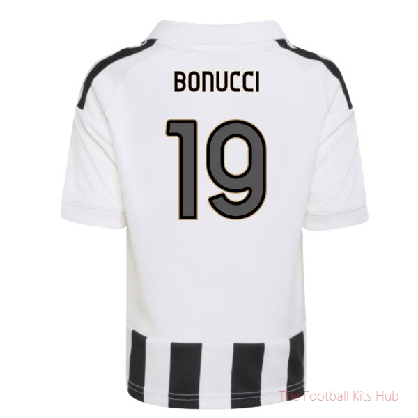 Juventus Home Kit 2026-2027 Bonucci #19 Football Shirt Team Jersey
