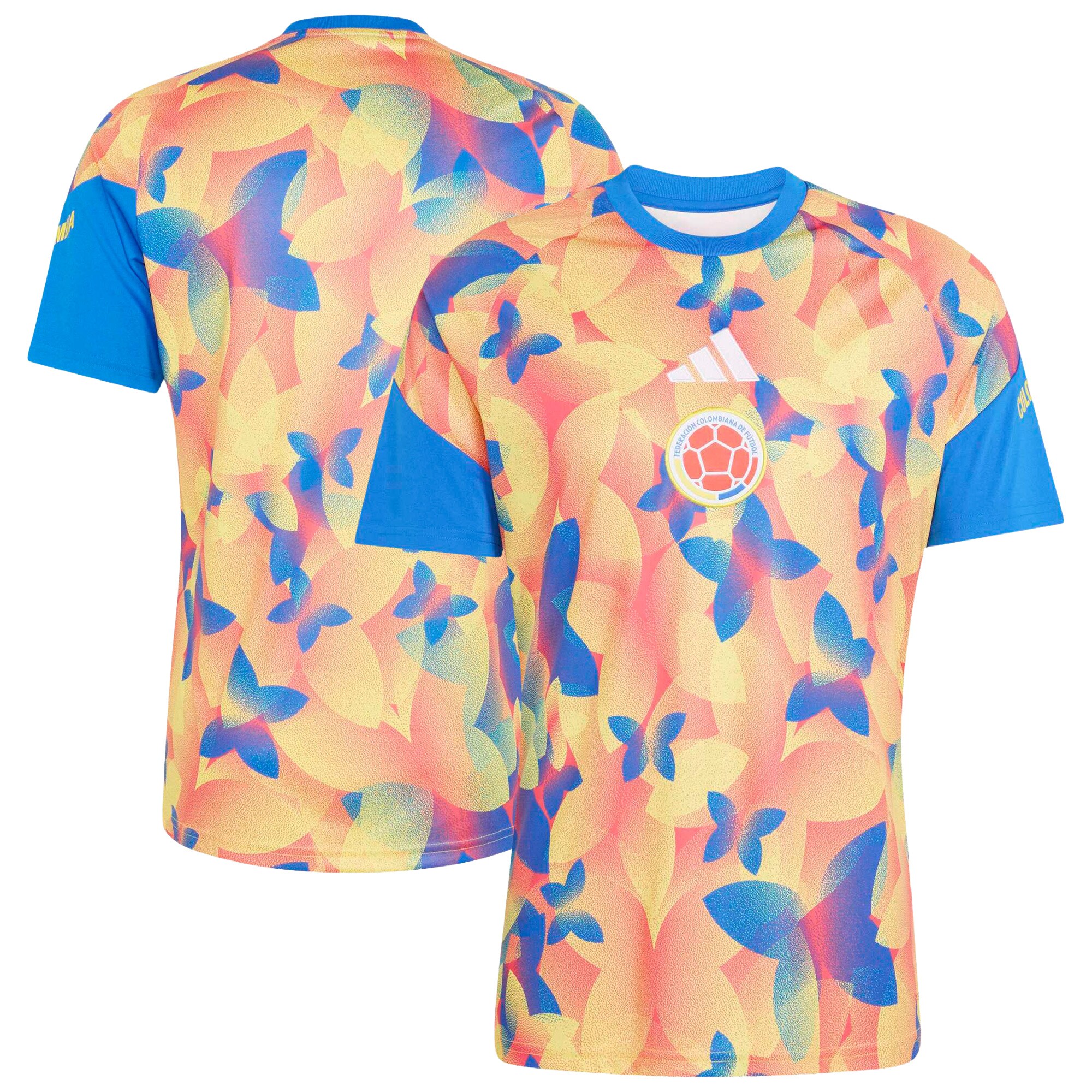 [SJH] Colombia National Team 2026 Pre-Match Jersey Top - Blue