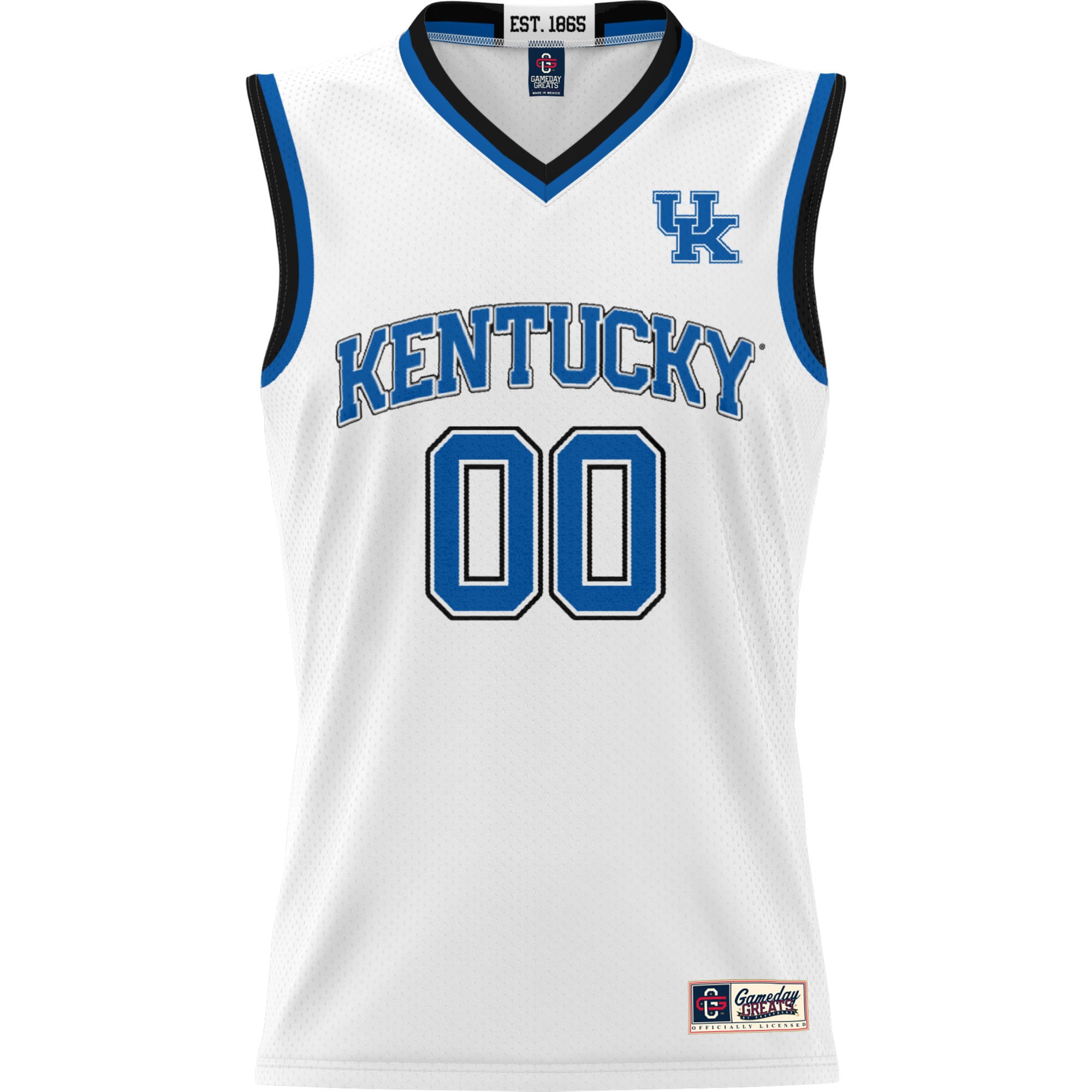 [DDG] Kentucky Wildcats GameDay Greats Unisex Lightweight NIL Pick-A-Player Women's Basketball Jersey - White
