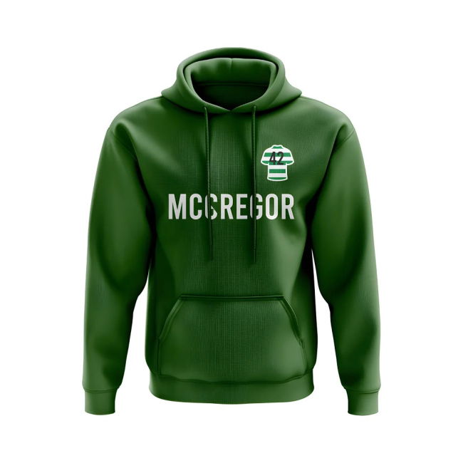 Celtic Fc Hooded Sweatshirt Wesley Sneijder #10 2025-2026 Season (v10)