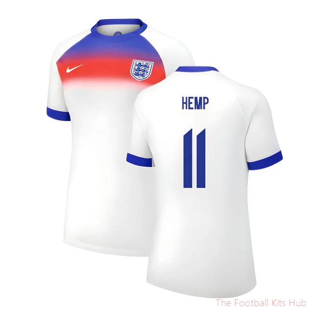 2025 England Womens Team Home Shirt (Ladies) (HEMP 11)