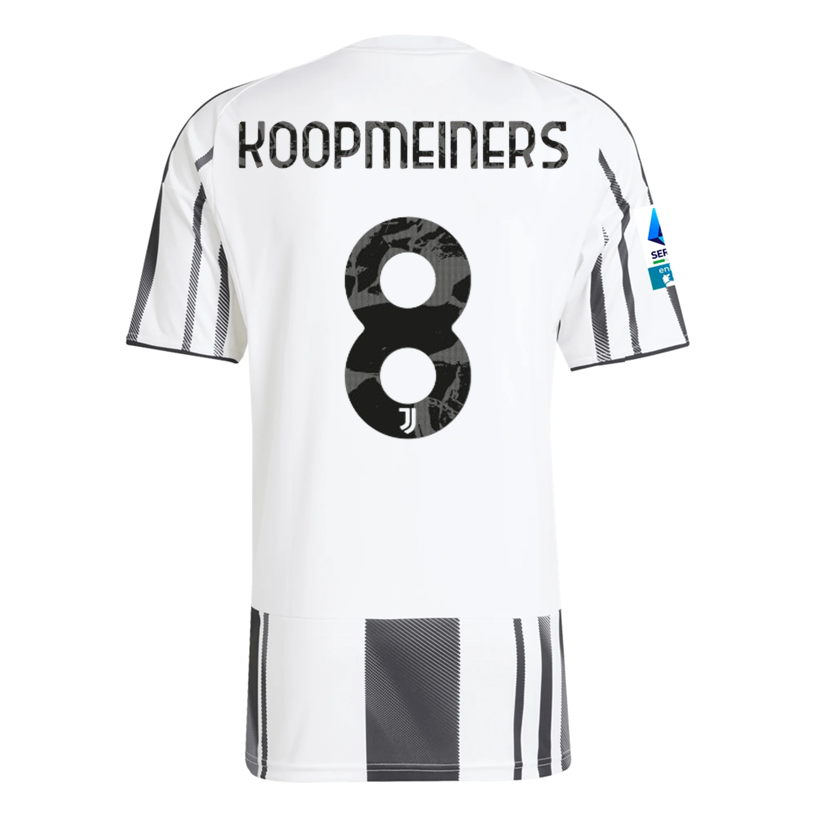 Juventus Koopmeiners 2025-2026 Ser Home Jersey – Authentic Shirt
