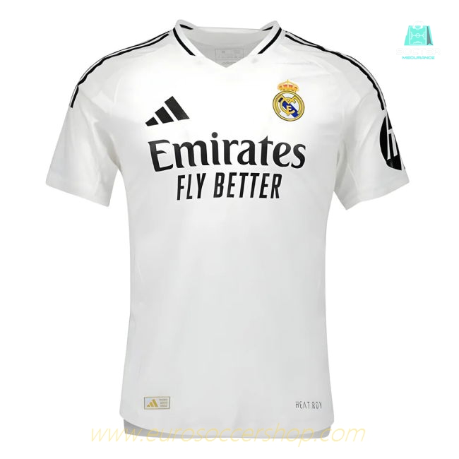 2024-2025 Real Madrid Authentic Home Shirt