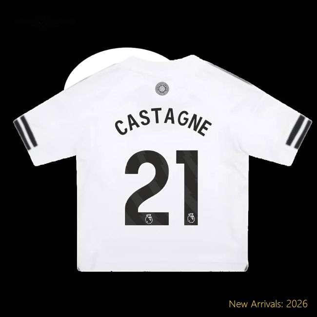 Fulham Children 2025 Home Jersey Shirt Football Fan Football Fan Match Day Essential