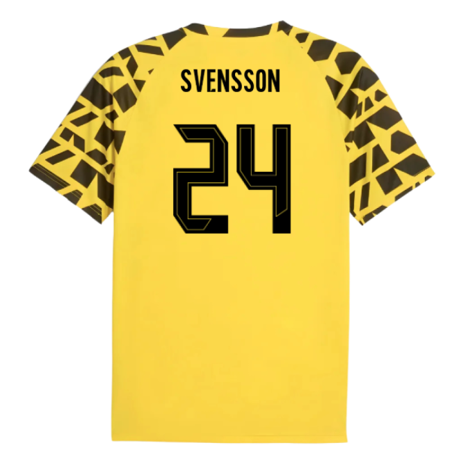 Premium 2025-2026 Borussia Dortmund Warm Up Jersey (Yellow) (Svensson