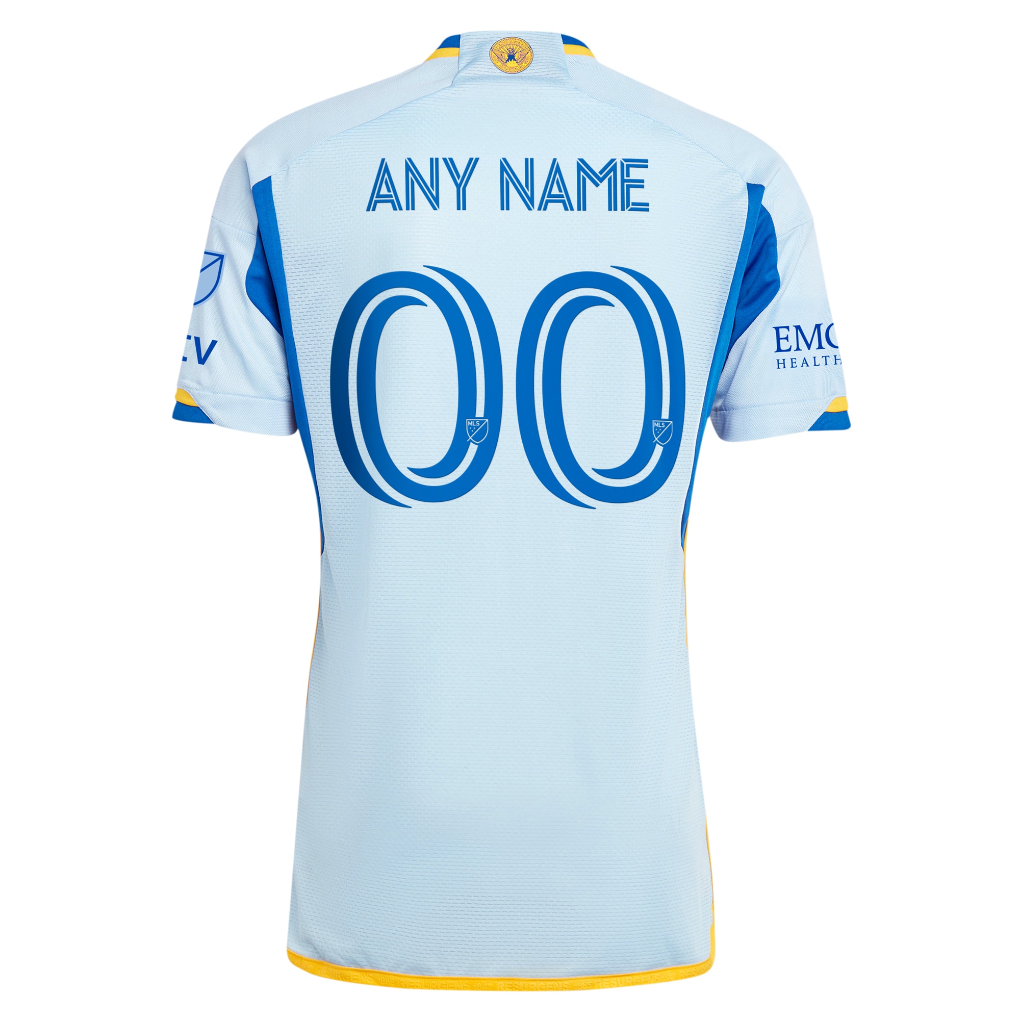 [SJH] Atlanta United FC 2024 The Resurgens Kit Authentic Custom Jersey - Light Blue