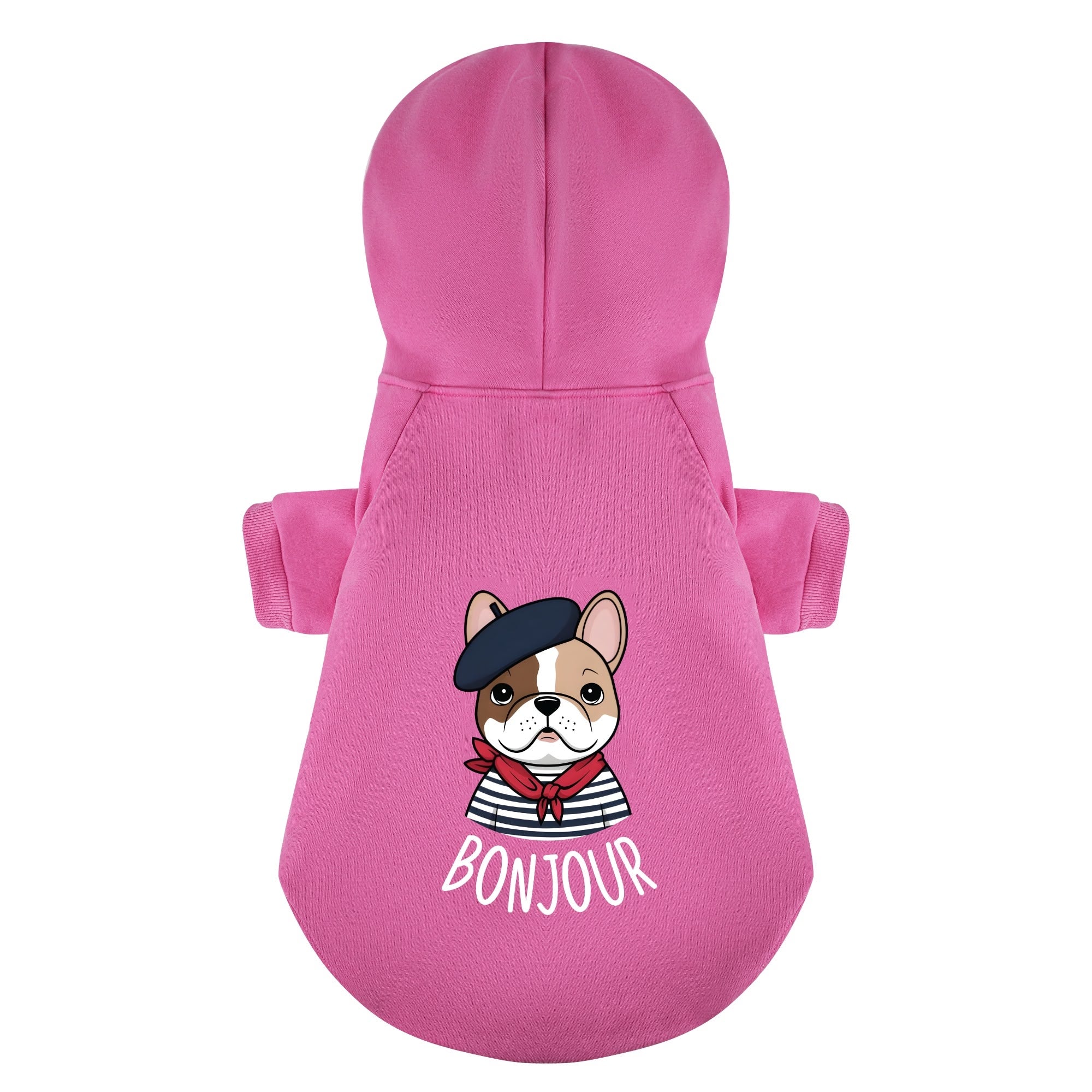 French Bulldog Bonjour Personalized French Bulldog Hoodies With Funny