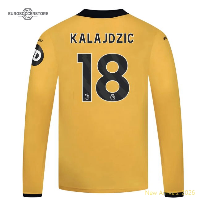 Wolverhampton Wanderers Children 2025 Home Jersey Game Day Apparel