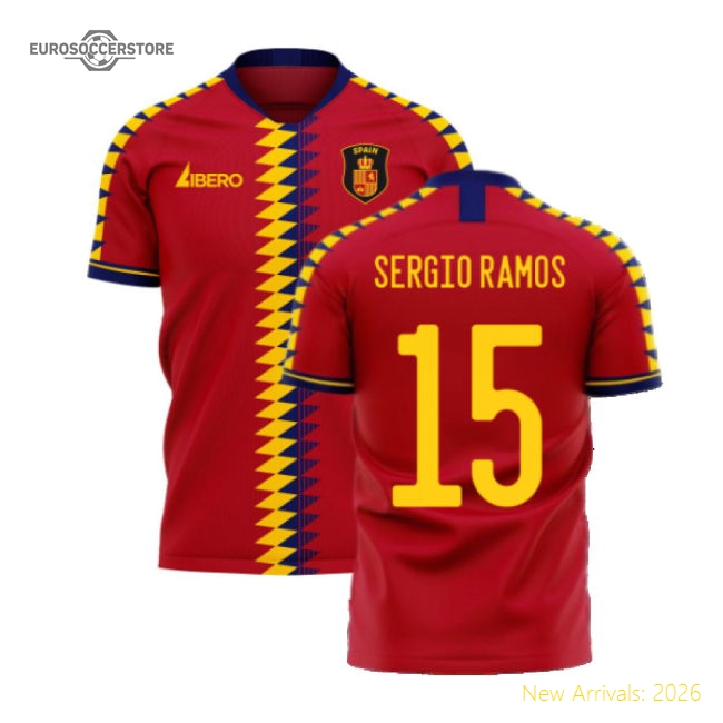 Professional 2025-2026 Esp World Cup Winner Home Jersey 0