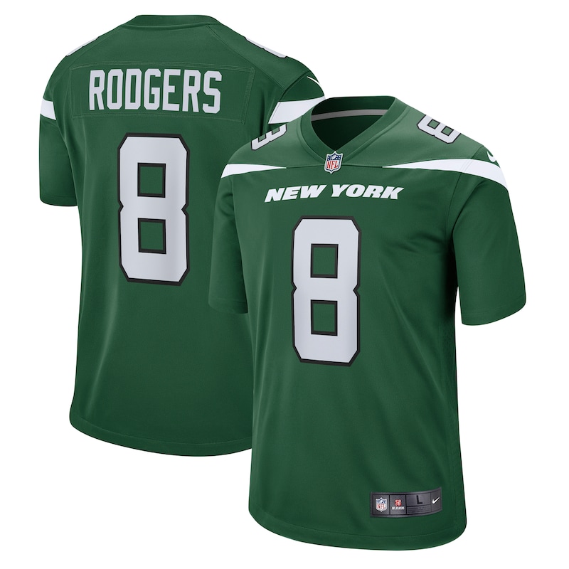 None Aaron Rodgers New York Jets Championship Contender Collector's...