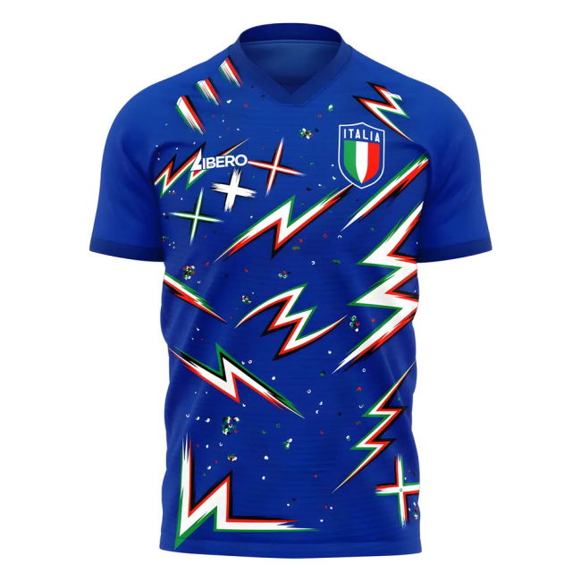 Match Worn Style Italy Elite Design Home Player Jersey (Womens)