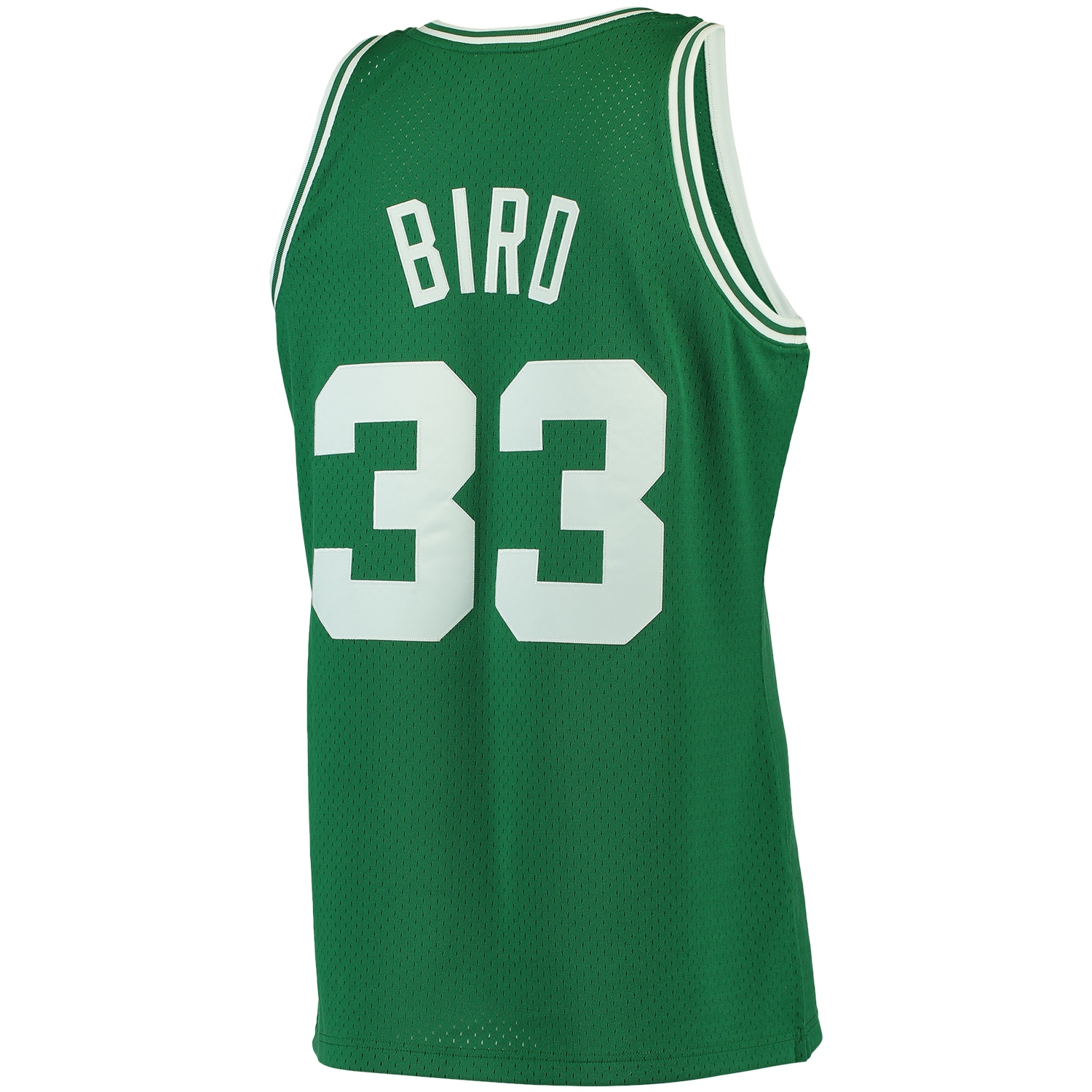 [LK] Larry Bird Boston Celtics 1985/86 Big & Tall Hardwood Classics Swingman Jersey - Kelly Green