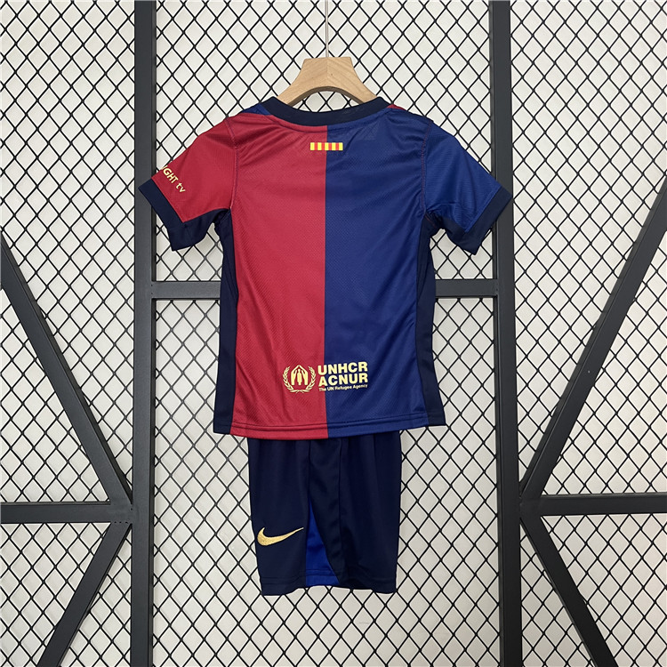 Kids Barcelona FC 2425 Home Kit ShirtShorts - Official Replica 19074