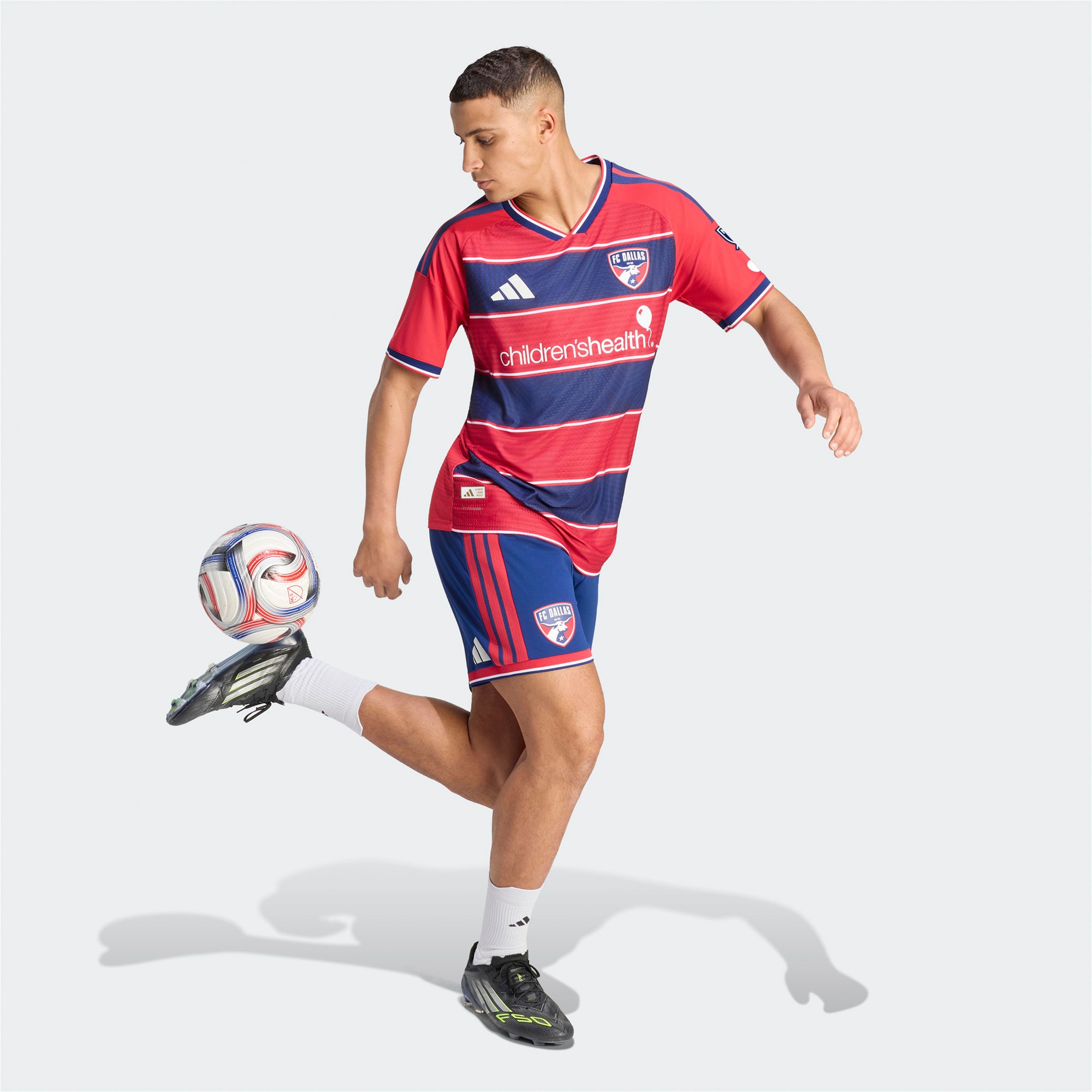 [SJH] FC Dallas 2026 DNA Kit On-Field Authentic Patch Jersey - Red