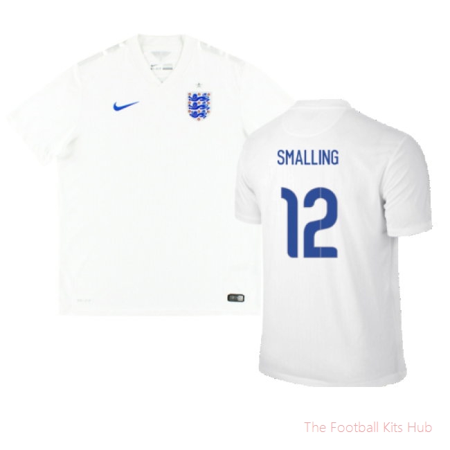 England 2014-16 Home (Very Good) (SMALLING 12)