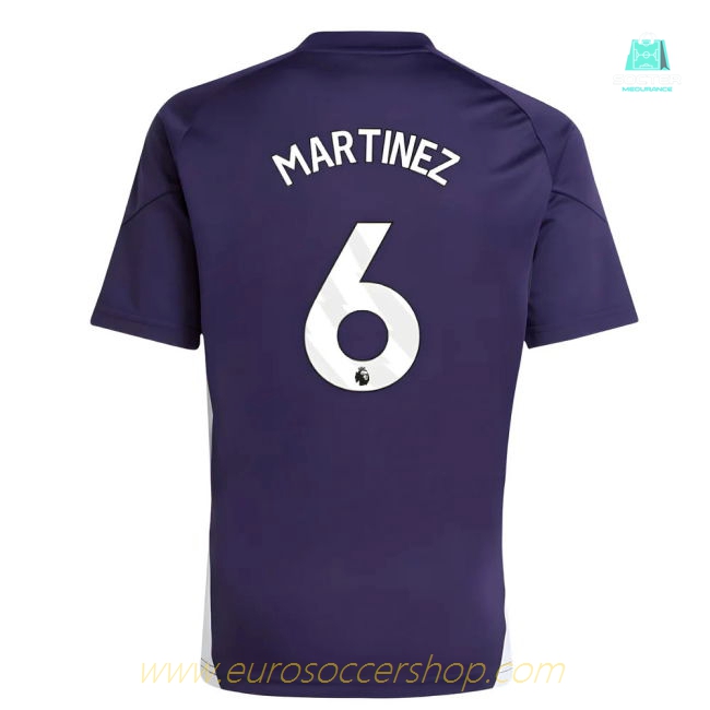 2025-2026 Man Utd Training Jersey (Aurora Plum) - Kids (Martinez 6)