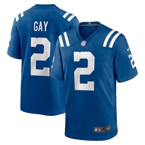 None Matt Gay Game Jersey - Royal | NFL Player Jersey | NFL Football