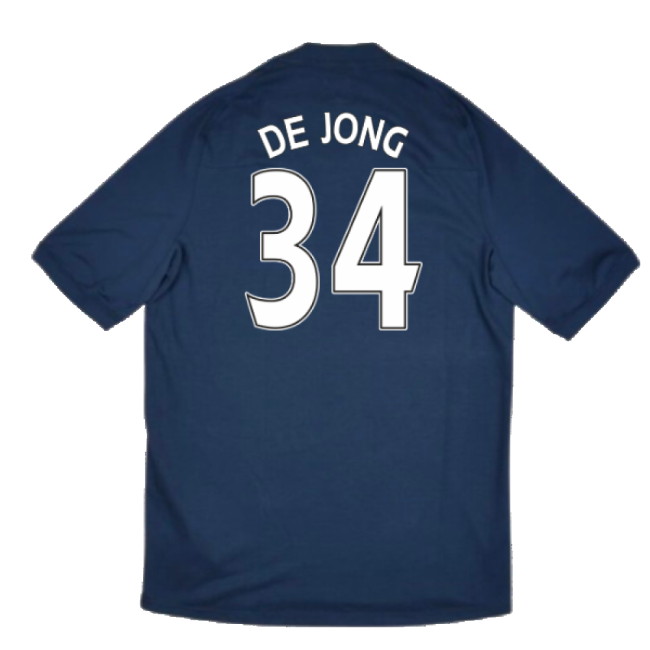 Manchester City 2010-11 Away Shirt ((Very Good) XL) (De Jong 34) - ...
